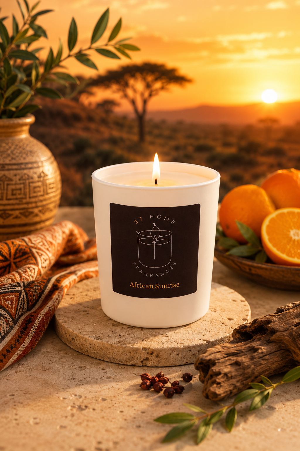 African Sunrise Scented Candle