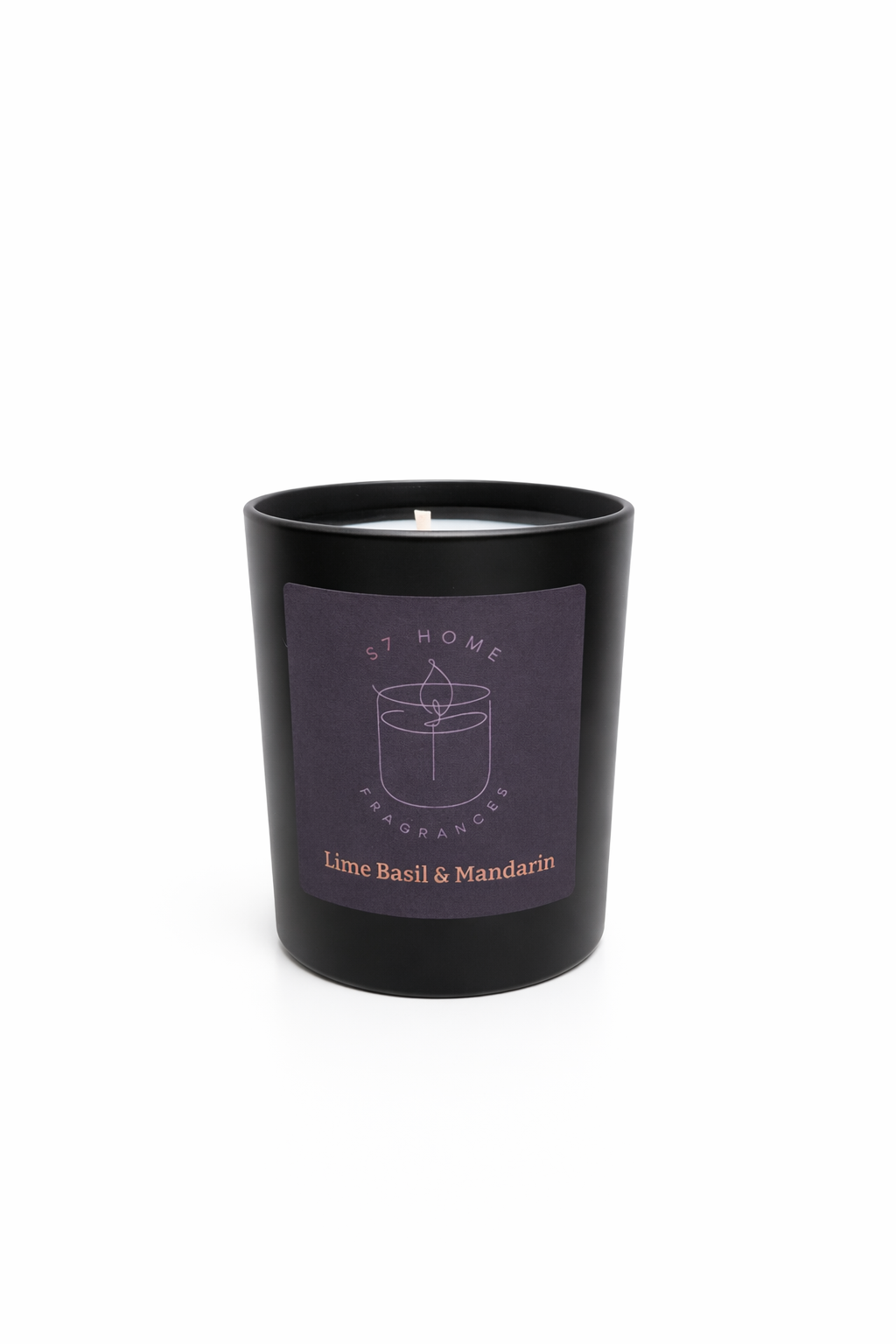 Lime Basil & Mandarin Scented Candle